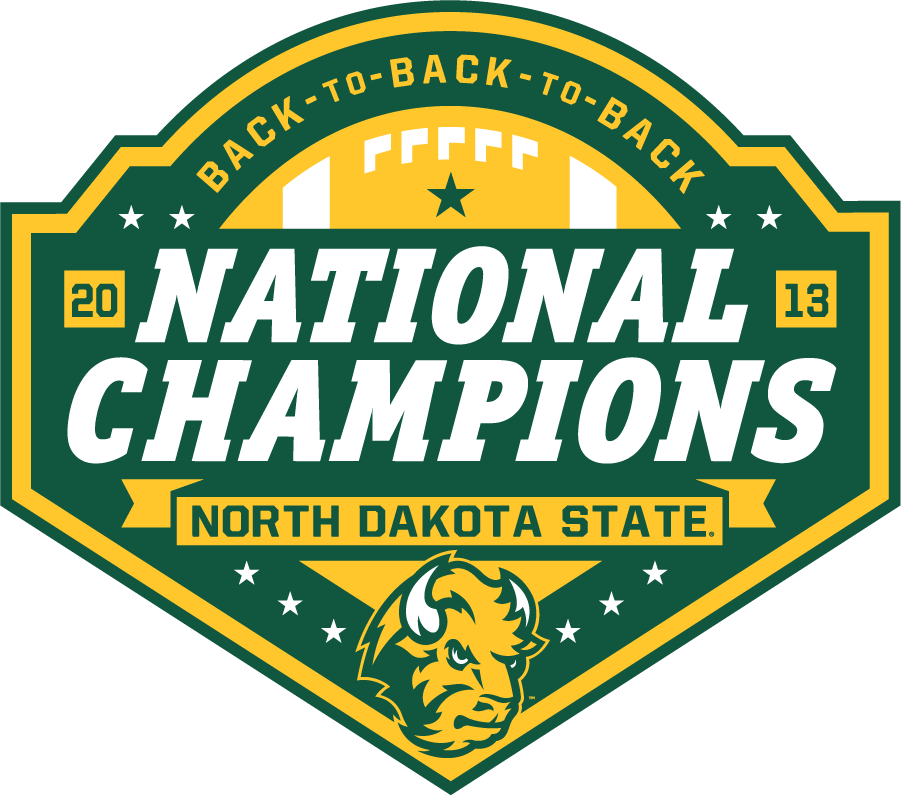 North Dakota State Bison 2013 Champion Logo t shirts iron on transfers